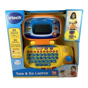VTECH‎ Tote & Go Laptop Learning Toy Educational  Game Exclusive Color NIB
